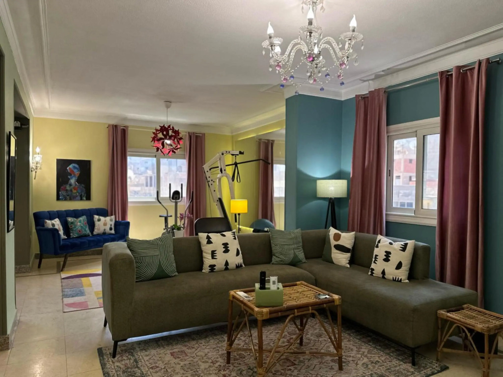 Spacious 3-Bedroom Fully-Furnished Apt in Nasr City