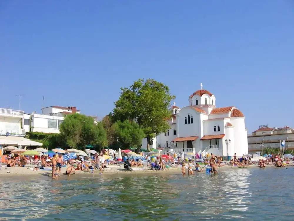Studio in Paralia, With Wonderful sea View, Furnished Balcony and Wifi