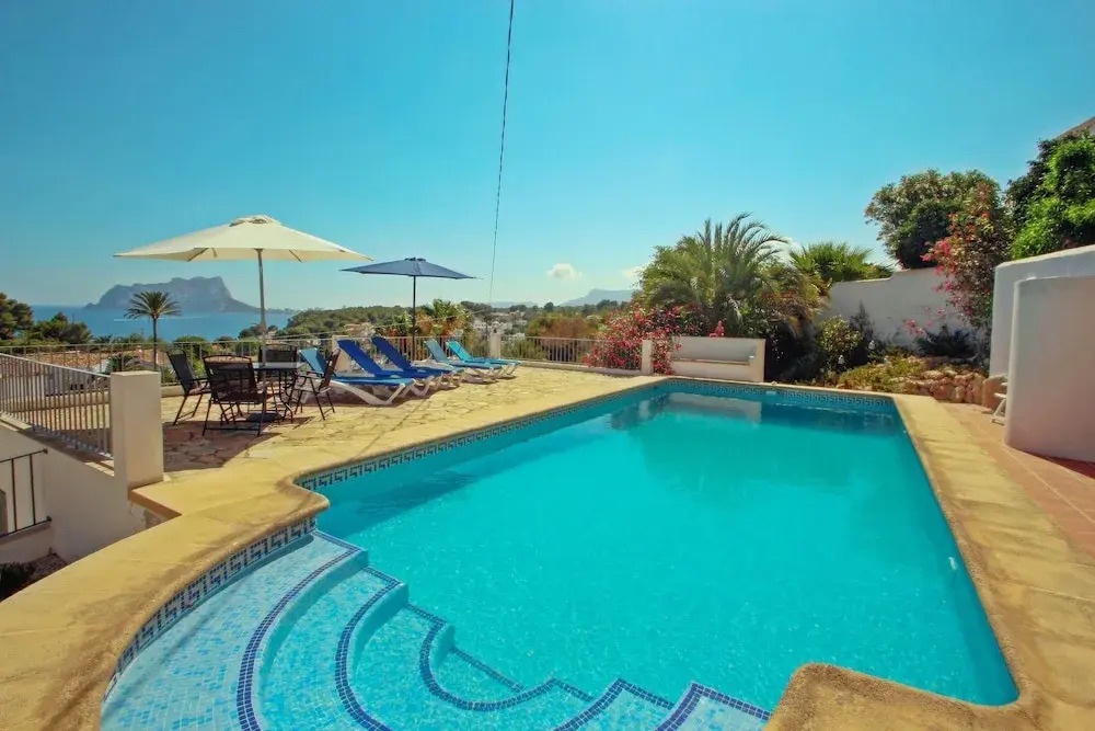 Anna-2 - sea view villa with private pool in Benissa