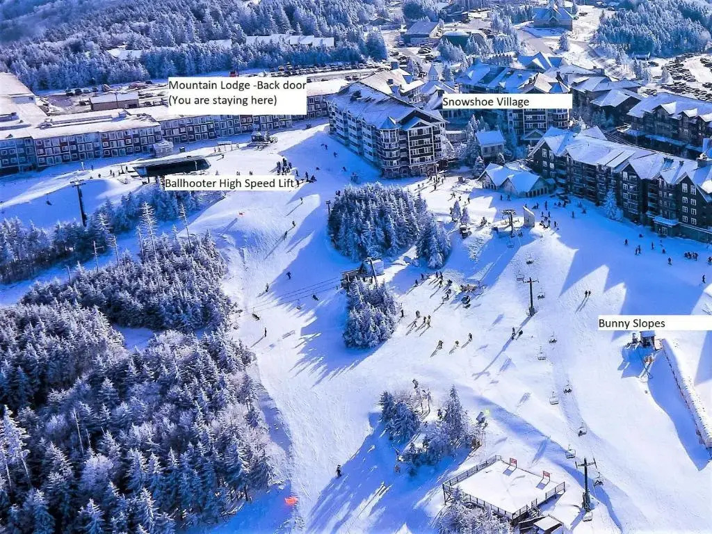 Stroll to Slopes, Village Area, Ski in-out MtLodge 322