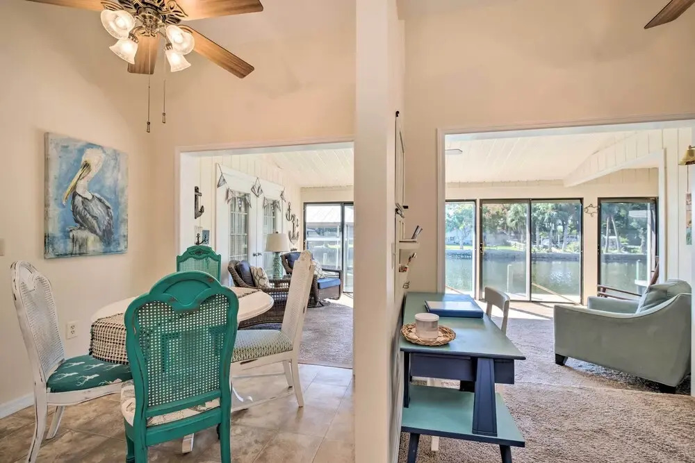 Crystal River Home: Water Views & Boat Dock!