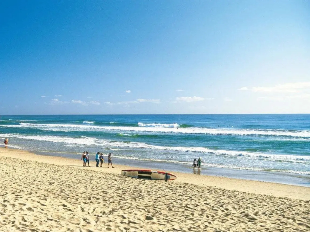Surfcomber on the Beach