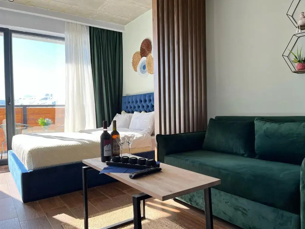 Twins apartment delux 2, new gudauri