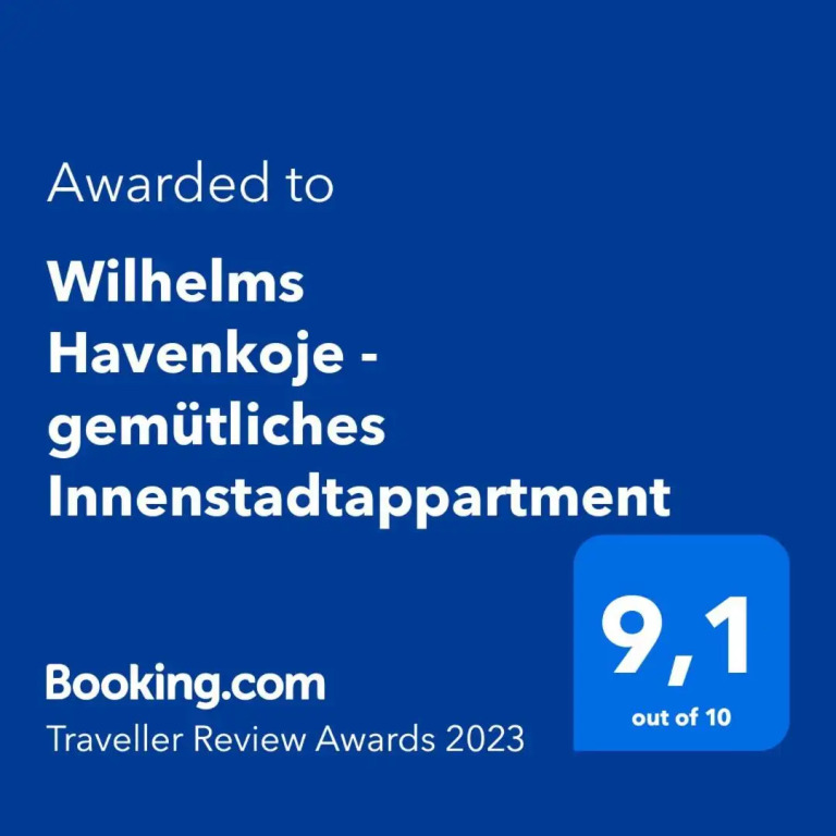 Wilhelms Havenkoje - gemütliches Innenstadtappartment