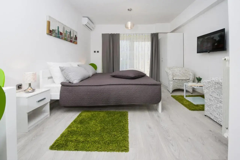 Studio Apartment White