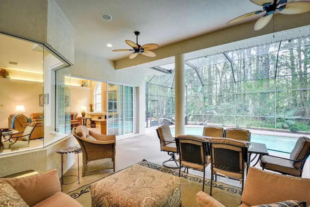 Breezy Palm Coast Golf Retreat w/ Pool + Lanai!