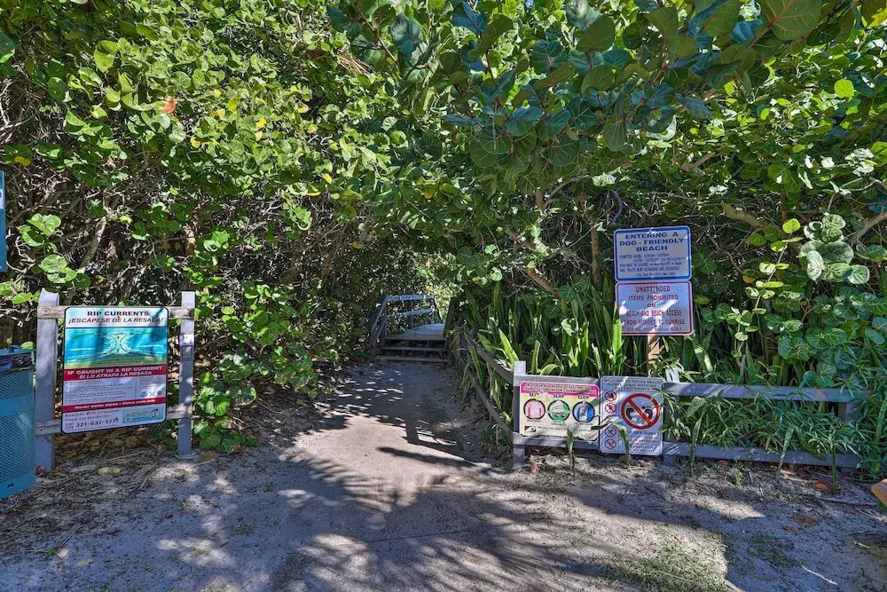 Chic Cocoa Beach Oasis w/ Pool - Steps to Shore!