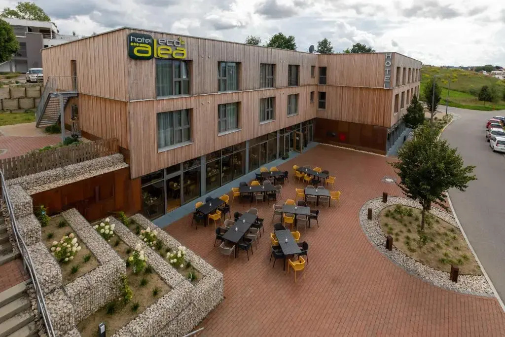 Ökohotel aus Holz Alea Eco