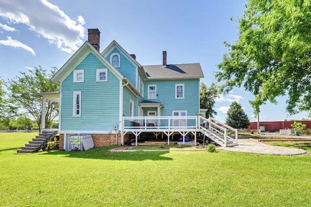 Grand Historic Home w/ Yard & Deck in High Point