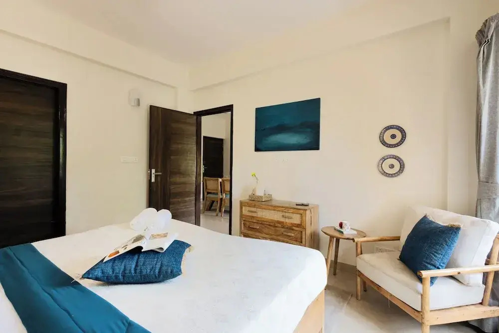 Alaya Stays Veera Marina 1BHK with Pool
