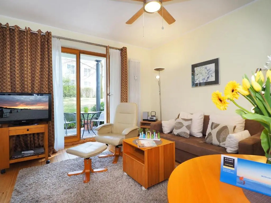 Kaiservillen Heringsdorf - 1-Raum-Appartement mit Terrasse D103
