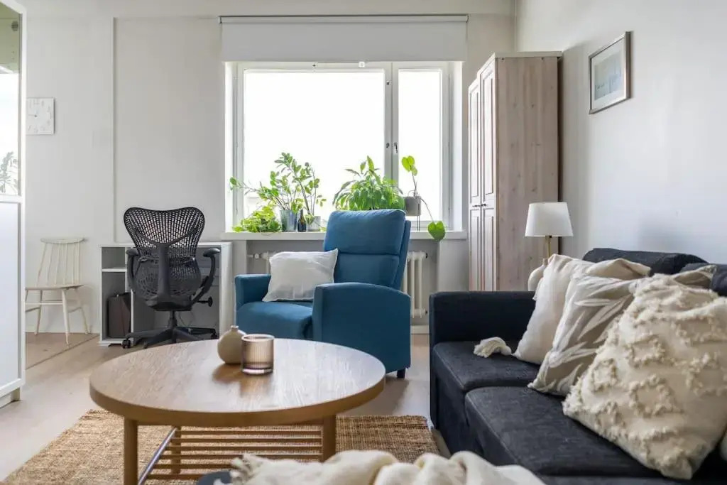 Beautiful upper floor studio in Kallio