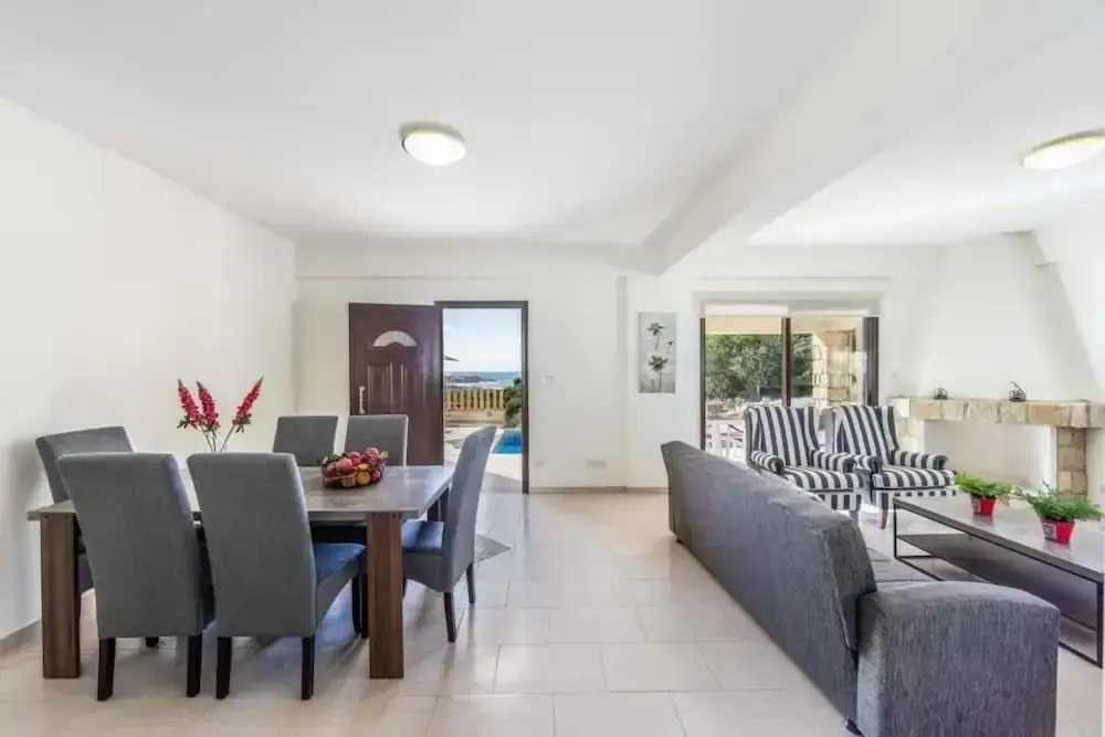 Eastmed Villas Paphos Villa Aqua View Three Bedroom Villa With Private Swimming Pool