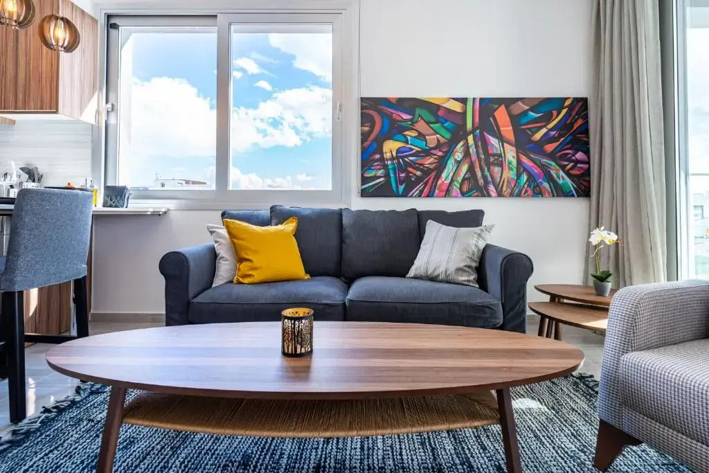 Sunflower 1-Bedroom Apartment in Larnaca