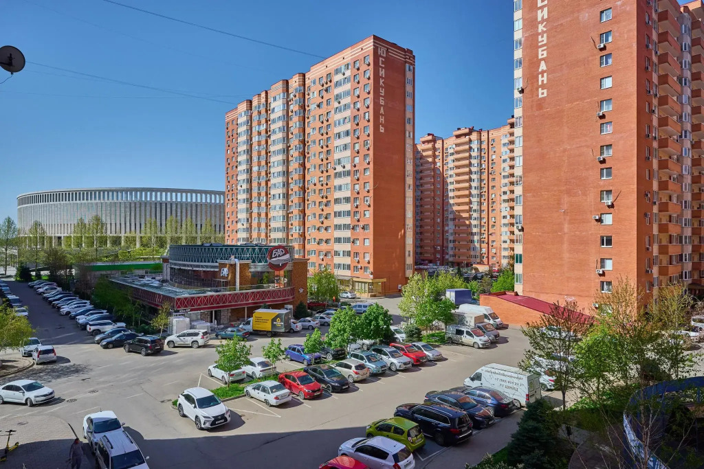 Квартира С Видом на Парк и Стадион Краснодар by Depart Apart