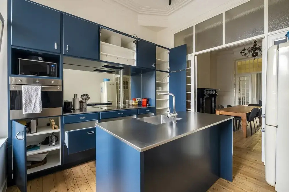 Duplex In Art Nouveau House in St Gilles City Center