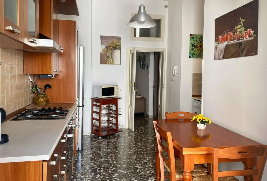 Ideal for family apartment, sea view terrace-Terrazza Palmieri