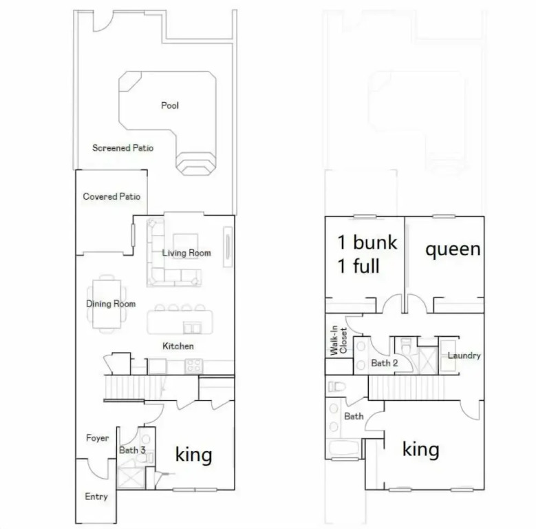 4BR Tropical Storey Lake Townhome Private Pool
