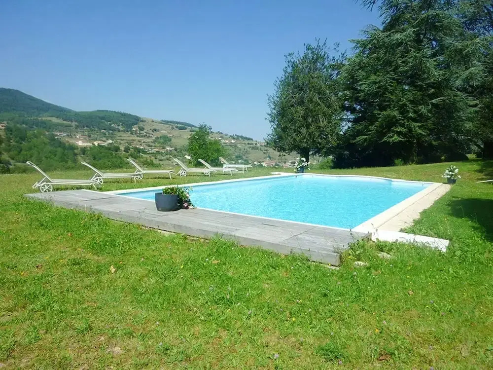 Mansion With 15 Bedrooms in Satillieu, With Wonderful Mountain View, Private Pool, Enclosed Garden