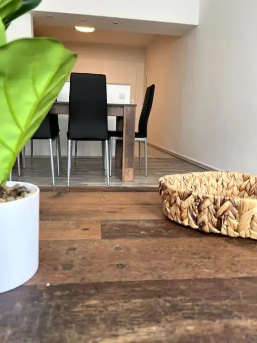 Schöne Wohnung in Rhein Nähe mit kleiner Terrasse