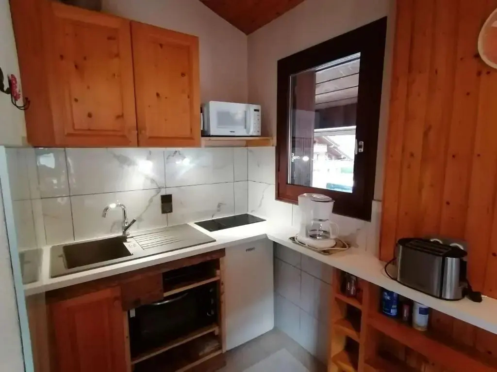 Studio/Cabine/Mezz 5 pers avec navette, à 600m du centre - Le Grand-Bornand - FR-1-241-165