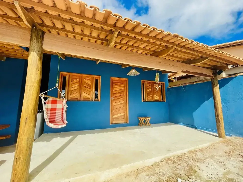 Casa Arara Amarela 2 Quartos no Recando Araras de Corumbau 5 Min da Praia