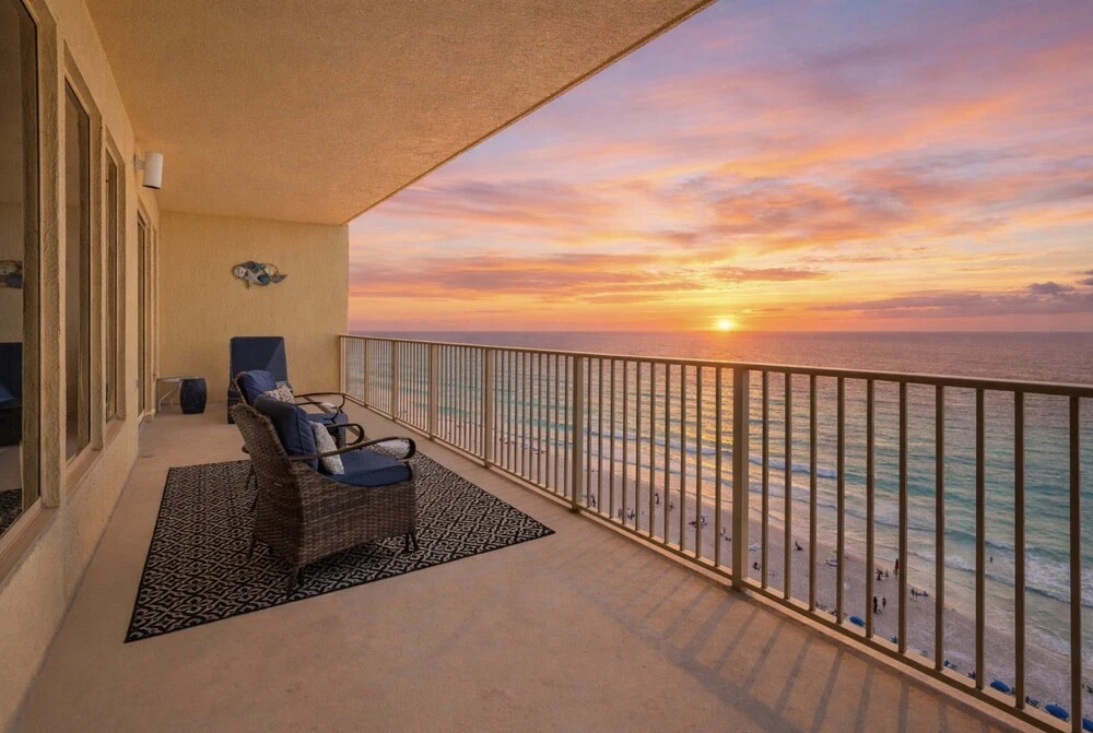 Relaxing Beachfront Condo with Beach Access - Unit 1603 by RedAwning