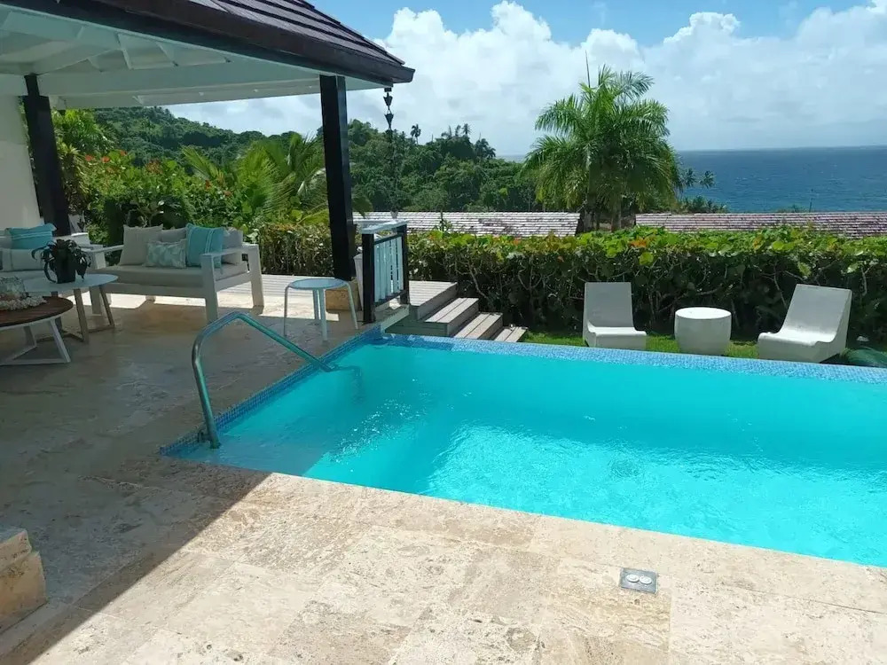 Ocean View Villa 3 BR 8 Guests Pto Bahia