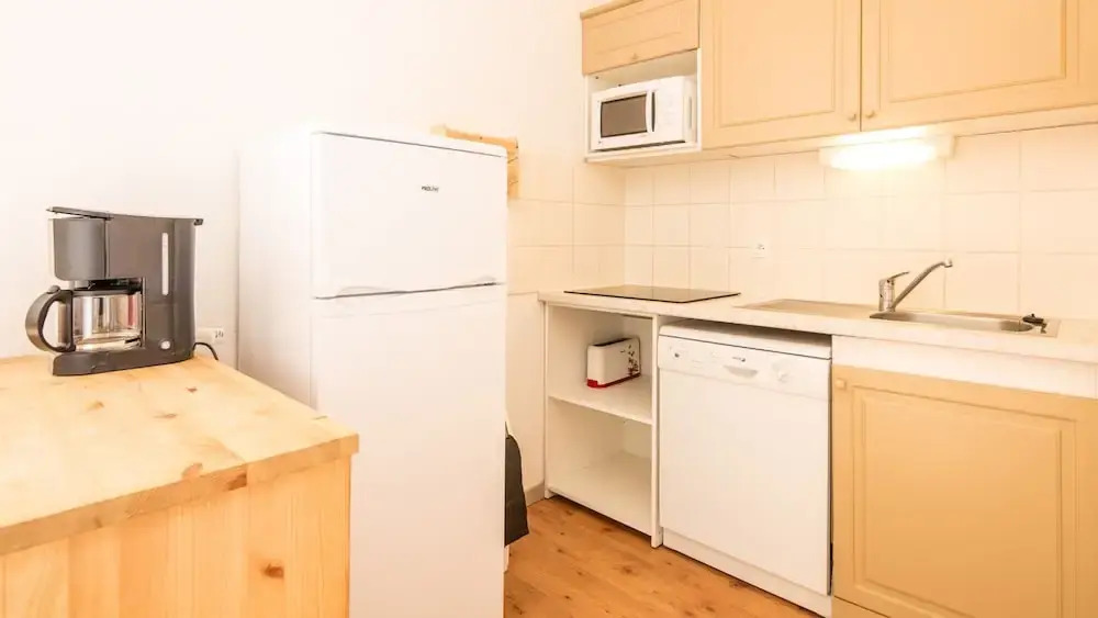 Spacious apartment with a view near the slopes of Valloire