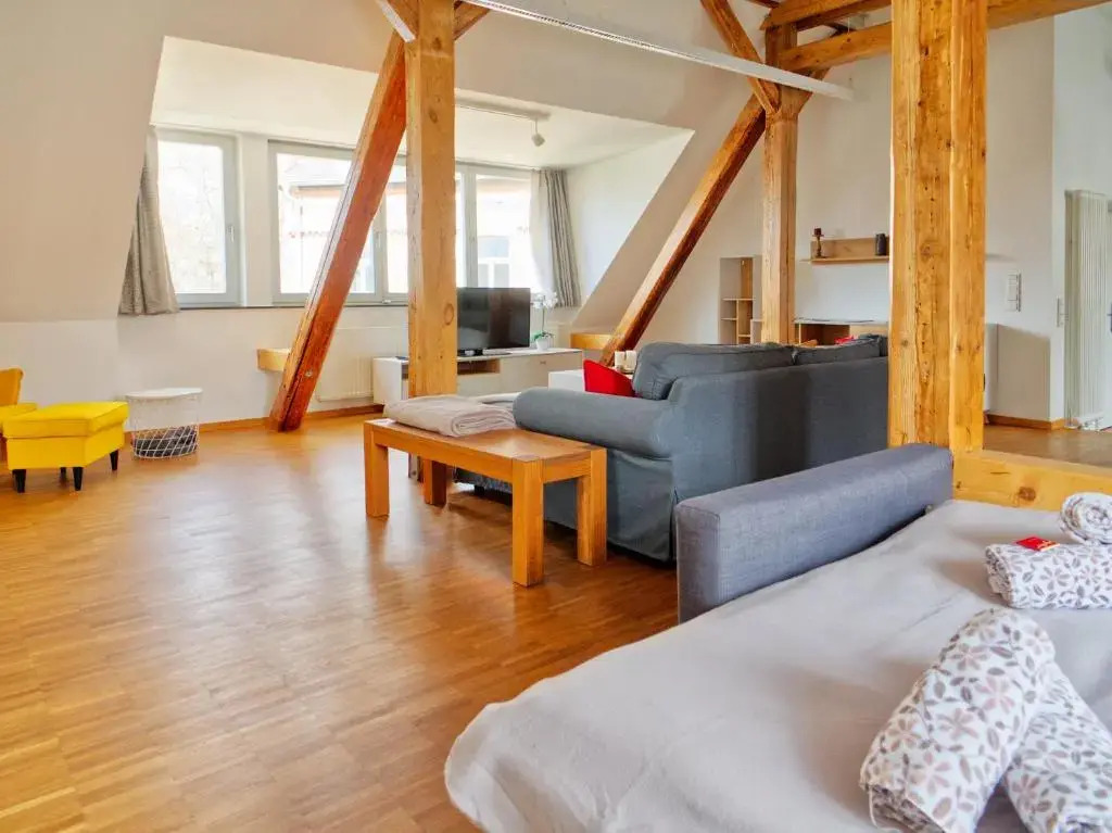 BohnApartments Altstadt-Loft - 85 qm mit Wasserbett, Parkplatz