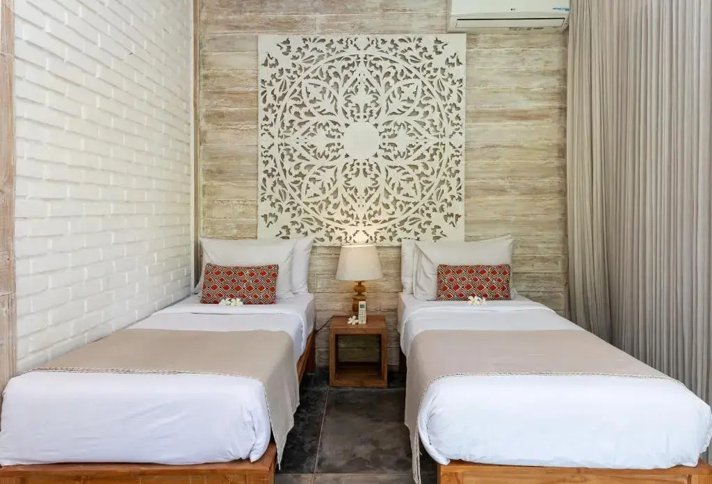 Peaceful 4 Bedrooms Private Pool Villas Rice Field View