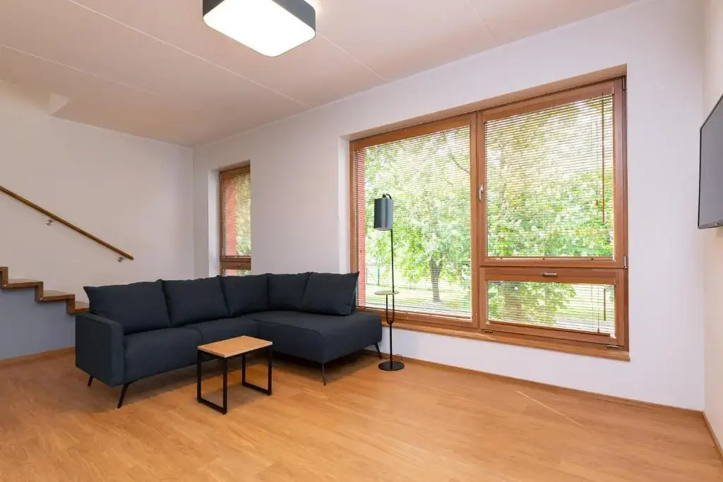 Self-check-in 3 bedroom apartment with sauna and balconies