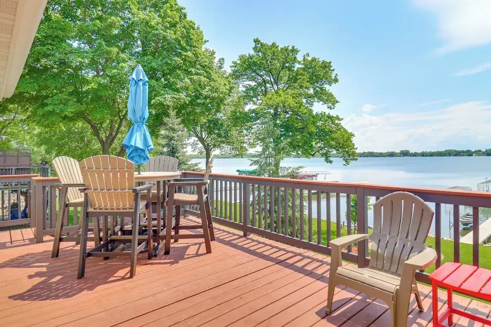 Lakeside Alexandria Retreat w/ Deck + Boat Dock!