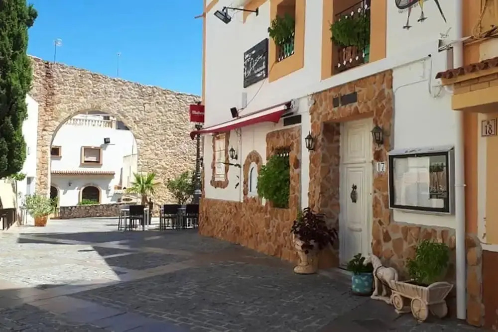 Studio in Calpe, With Wonderful City View, Furnished Terrace and Wifi Near the Beach