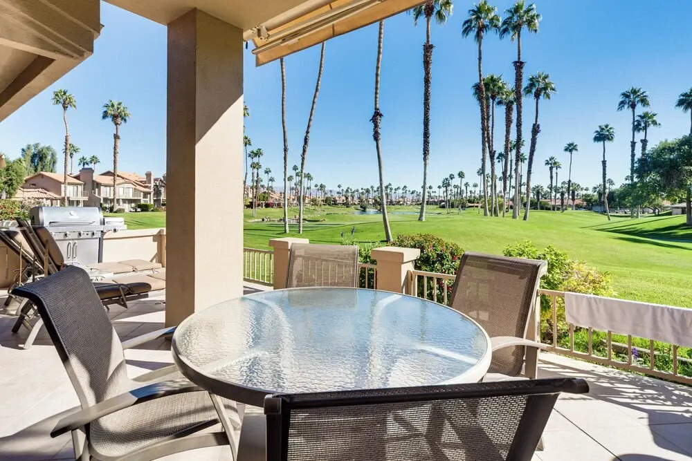 Patio + Resort Amenities: Palm Desert Escape