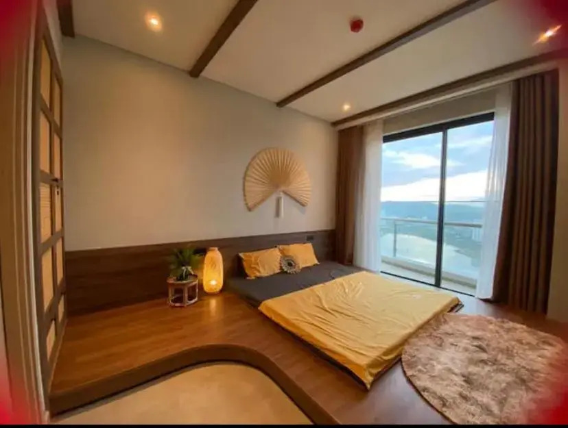 Na Vintage căn hộ 1 ngủ có bồn tắm, ban công view vịnh Hạ Long Cách biển 50m