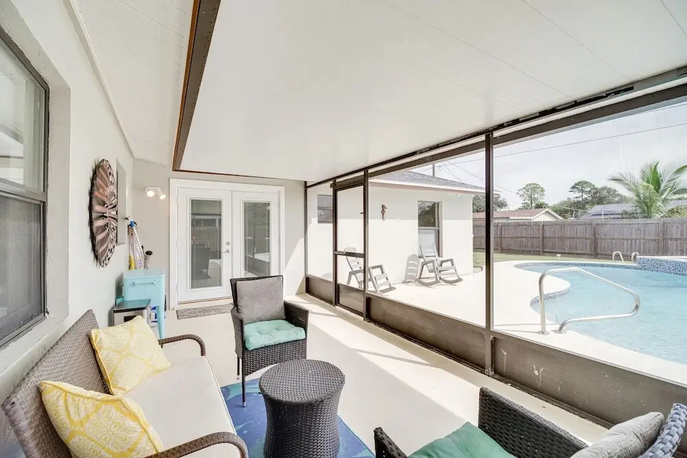 'space Coast' Getaway w/ Outdoor Pool & Spa!