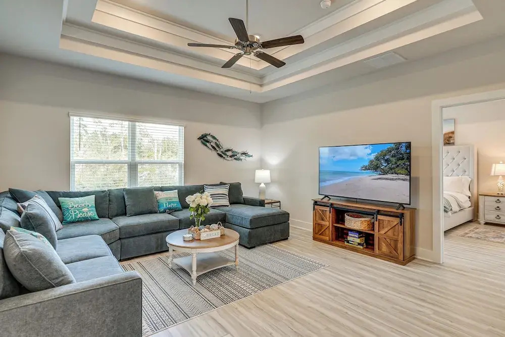 Unwind Poolside + Walk to Ocean! Port St Joe Home