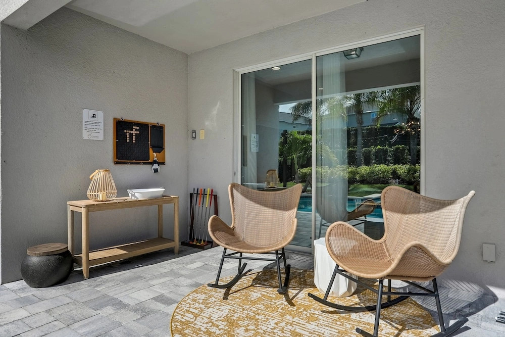 Dog-friendly Getaway With Private Pool + Spa, Putting Green, Patio, & Game Room