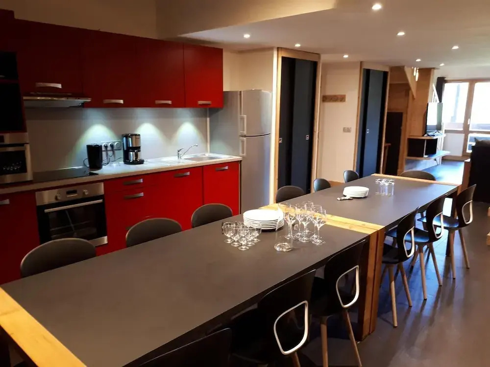 Residence LES Coches 6 Rooms in a Family Resort at the Bottom of the Slopes Bac519