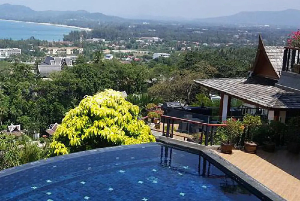Luxury 4 pool Seaview 6 bedroom Villa on Surin Hill