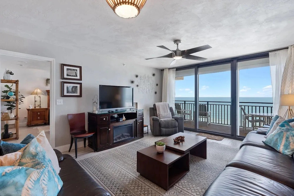 Ocean View Penthouse 2BR Condo Daytona Shores