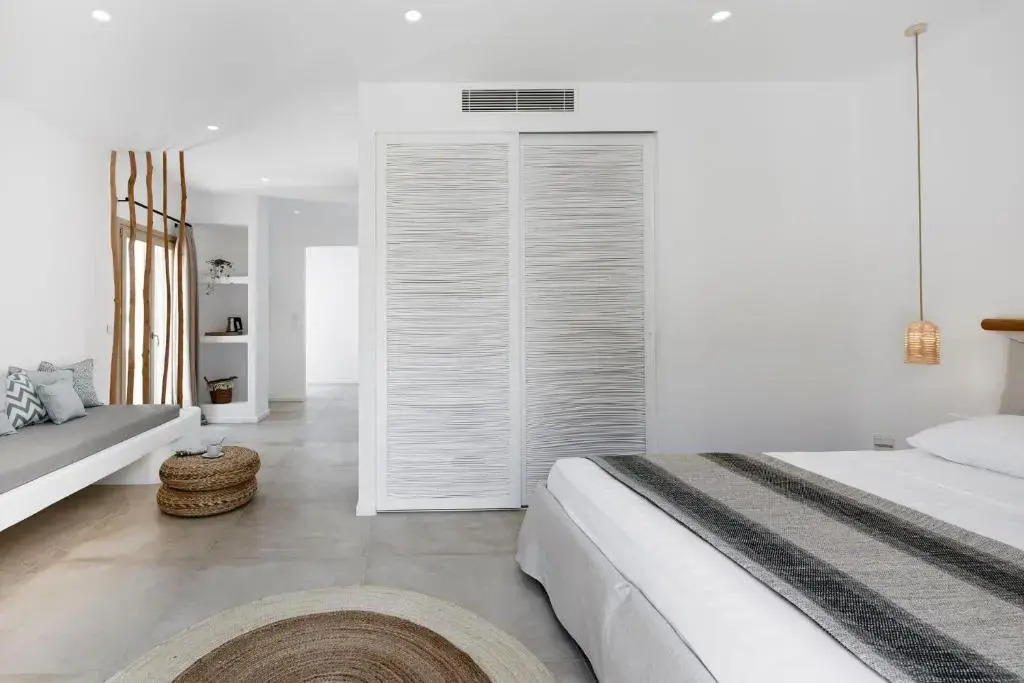 Luxury Milos Apartment Superior Suite 1 Bedroom Well Furnished Interior Adamanta