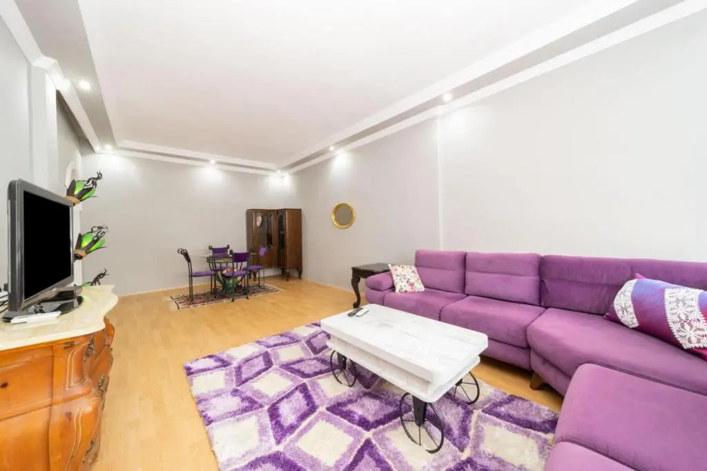 Colorful Flat Close to the Coast in Muratpasa