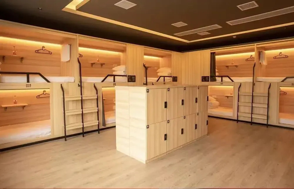 Changsha Desti Youth Park Hostel Wuyi Square-24H Reception&Cafe& Bar& Luggage Storage& Large Public Area