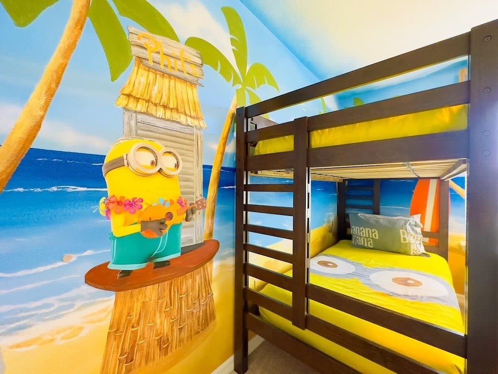 Villa Near Disney Themed Luxury 5bd With Pool 5 Bedroom Home