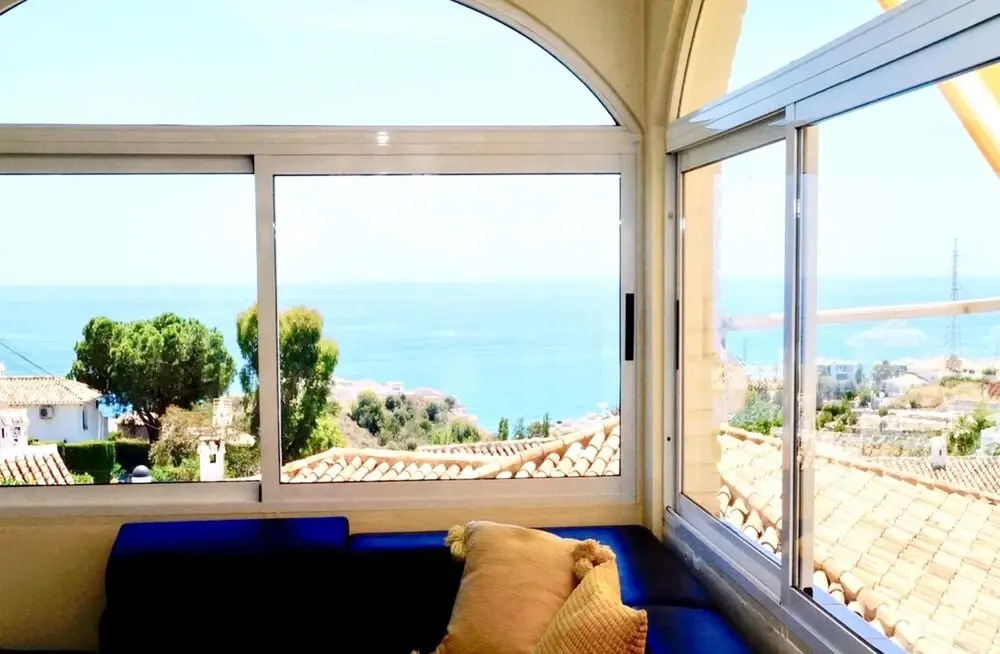 Villa with 3 Bedrooms in Benalmádena, with Wonderful Sea View, Private Pool, Furnished Terrace