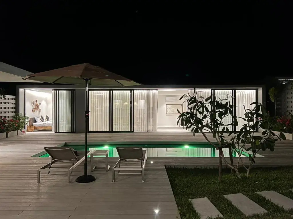 AURA GARDEN 2, pool & garden villa, Choengmon 500m