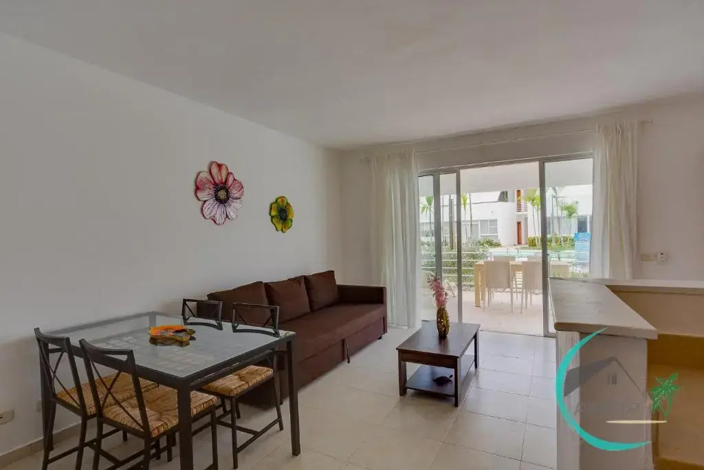 Close To The Beach! Pink Apartment,2Br,2Bt