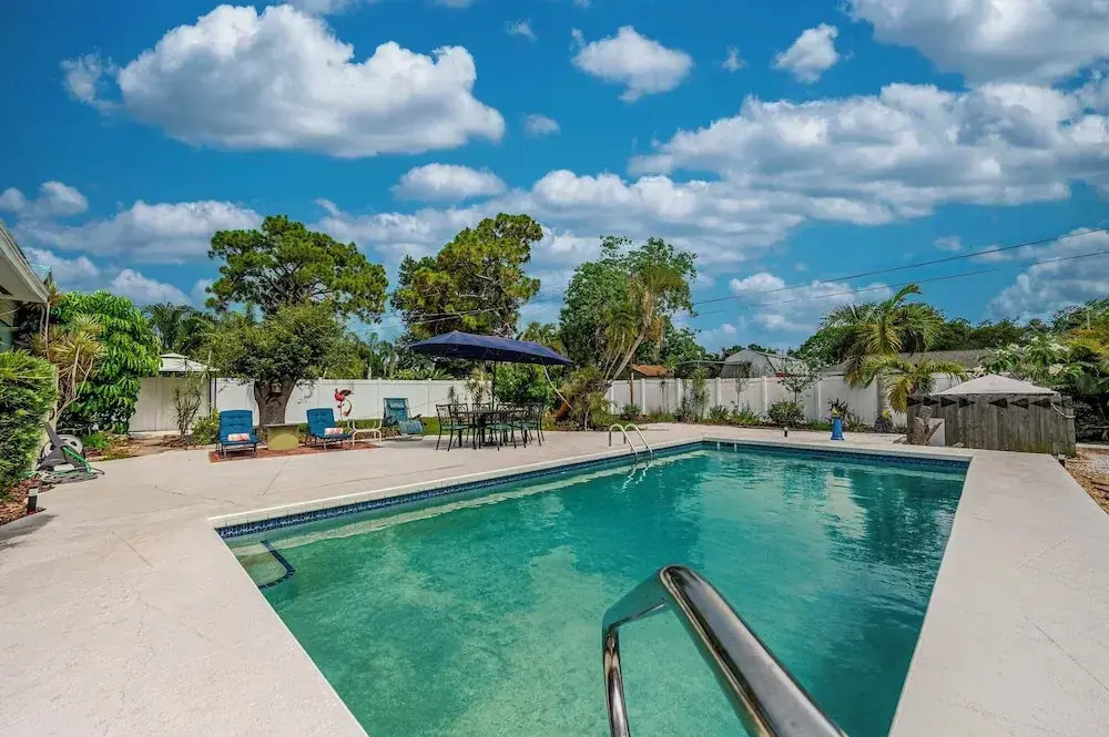 9 Mi to Coquina Beach: Home w/ Pool & BBQ